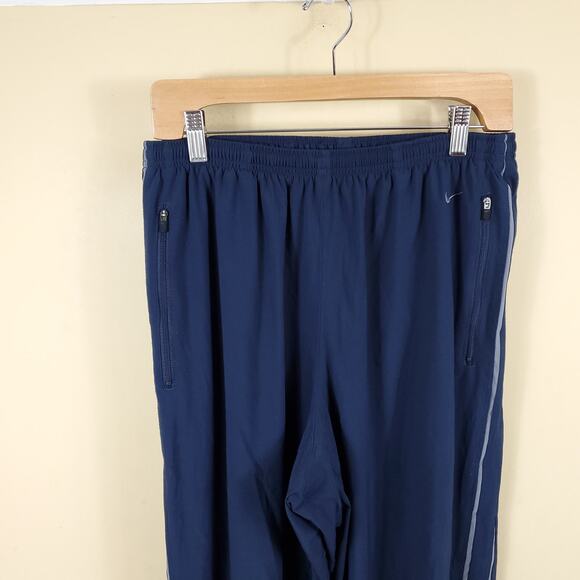 Nike Navy Trackpants Size L - Picture 3 of 12
